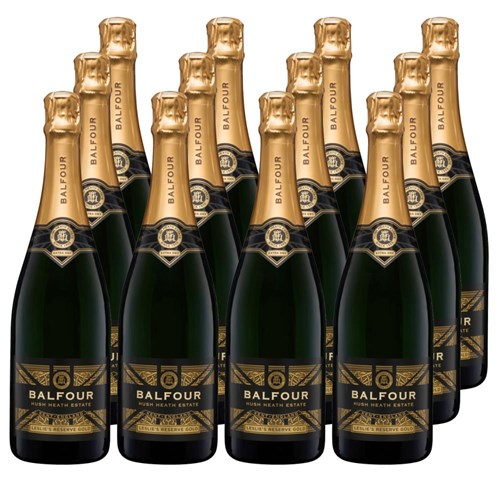 Balfour Leslies Reserve Gold English Sparkling 75cl Crate of 12